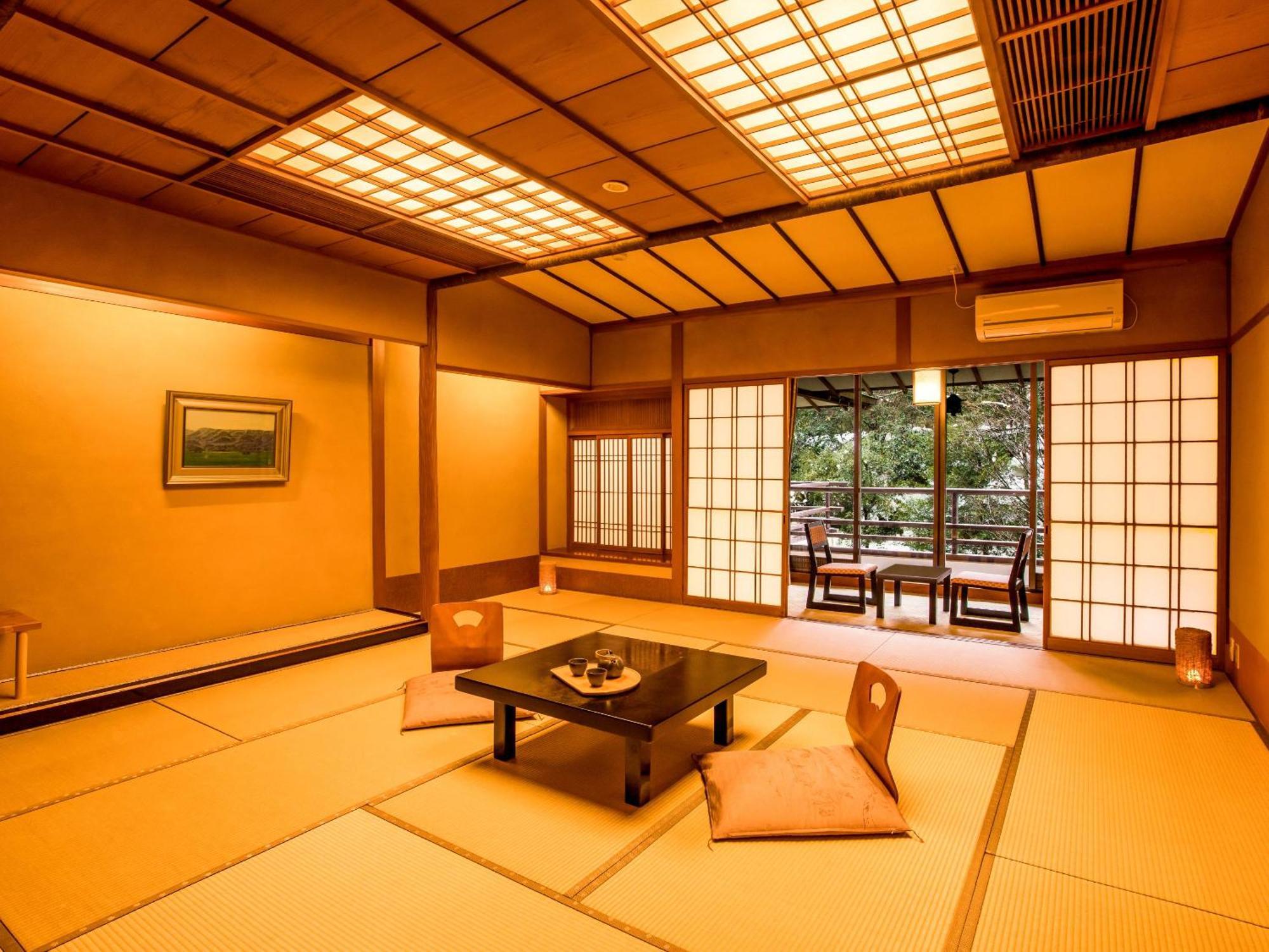 מלון קאגה Ooedo Onsen Monogatari Premium Yoshinoya Irokuen חדר תמונה