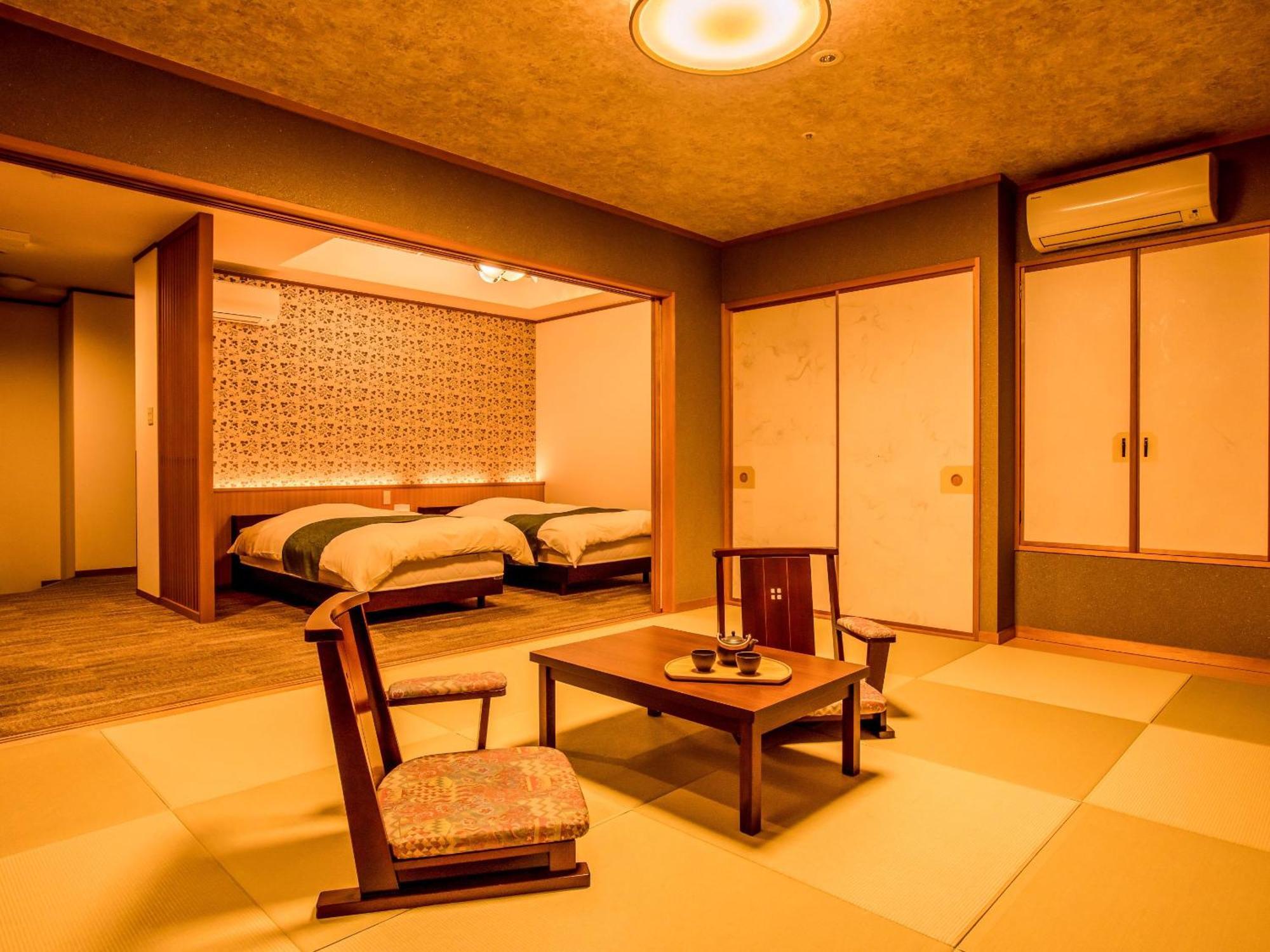 מלון קאגה Ooedo Onsen Monogatari Premium Yoshinoya Irokuen חדר תמונה